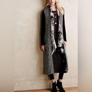 ANTHROPOLOGIE DOLAN LEFT COAST STRATUS SWEATER COAT DUSTER SZ Large